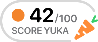 Score Yuka : 42/100