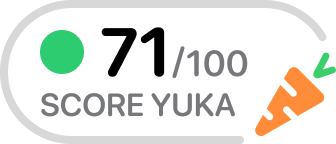 Score Yuka : 71/100