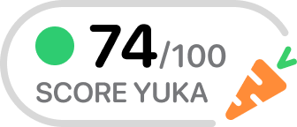Score Yuka : 74/100