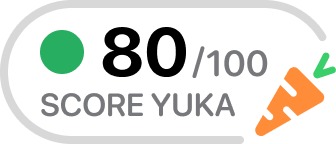 Score Yuka : 80/100