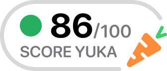 Score Yuka : 86/100