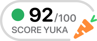 Score Yuka : 92/100