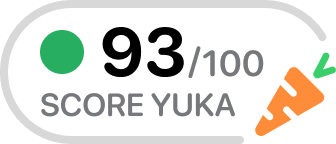 Score Yuka : 93/100