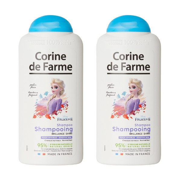 Lot de 2 - Shampooing Brillance Reine des Neiges II Corine de Farme