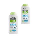 Lot de 2 Douches Soin Kids 2en1 300ml - Certifiées Bio - Corine de Farme