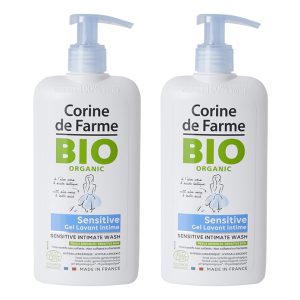 Lot de 2 Gels Intimes Sensitive 250ml - Certifiés Bio