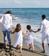 Produits de beauté pour les vacances en famille