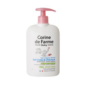 Gel Lavant Extra-doux Corps & Cheveux à l'extrait de fleur d'amandier hydratant