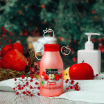250ml pomme d'amour douche lait mise en situation