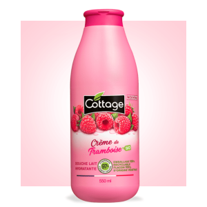 Ducha Leche Hidratante - Crema de Frambuesa Bio