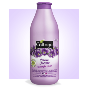 Moisturizing Shower and Bath Milk - Divine Violet