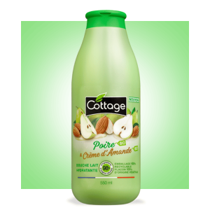 Moisturizing Shower Milk - Organic Pear and Organic Almond Cream
