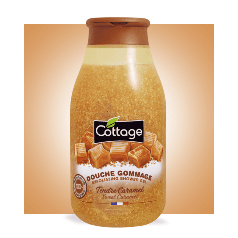 Douche gommage Tendre Caramel 270ml packshot