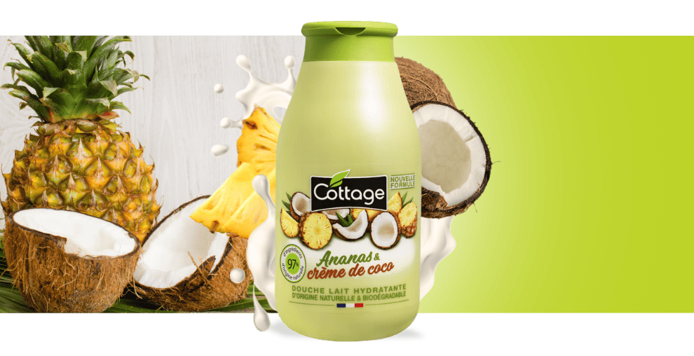 Image égérie COTTAGE Ananas Coco 250ml V1