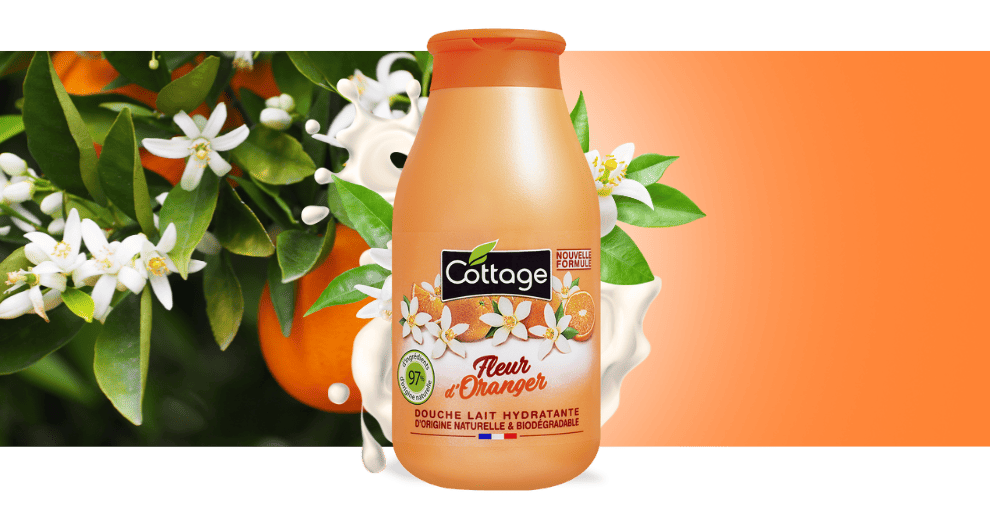 Image égérie COTTAGE Fleur oranger 250ml V1