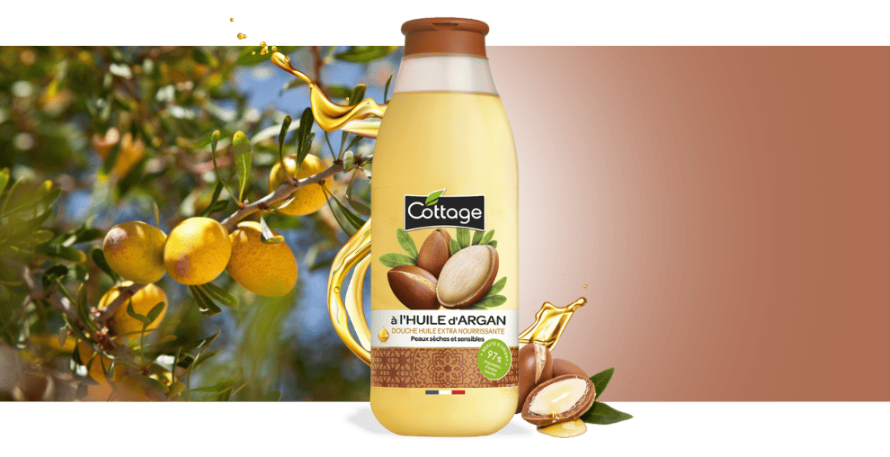 Image égérie COTTAGE Huile Argan V1
