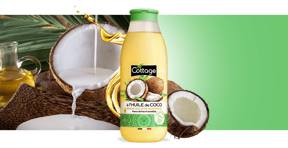 Image égérie COTTAGE Huile Coco V1