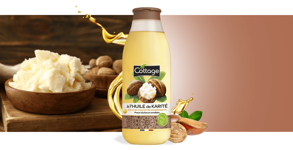 Image égérie COTTAGE Huile Karité V1