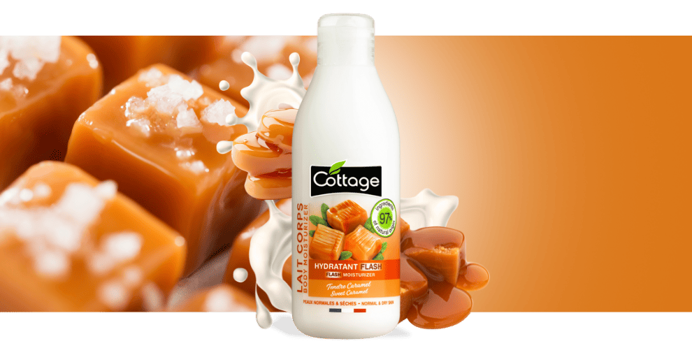 Image égérie COTTAGE Lait Tendre Caramel V1