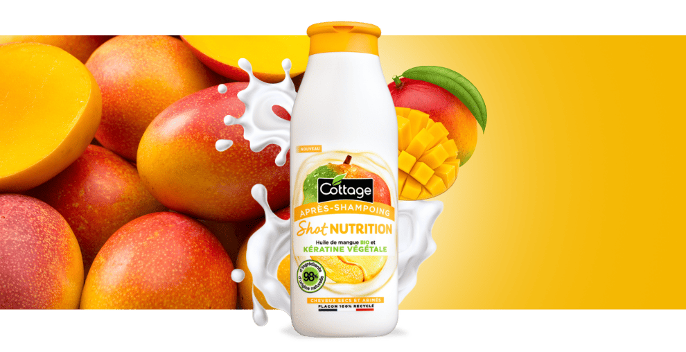 Image égérie Cottage Shot Nutrition Après-Shampoing