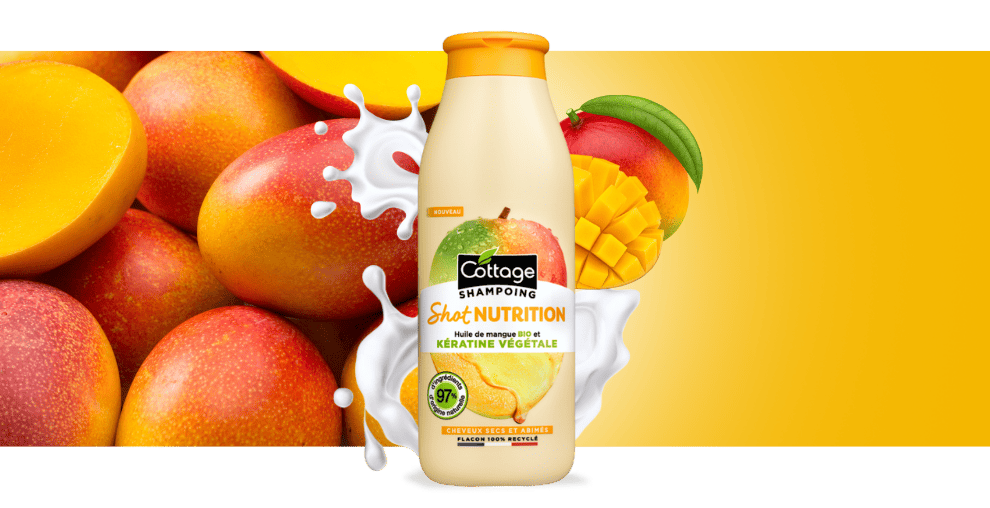 Image égérie Cottage Shot Nutrition Shampoing V1