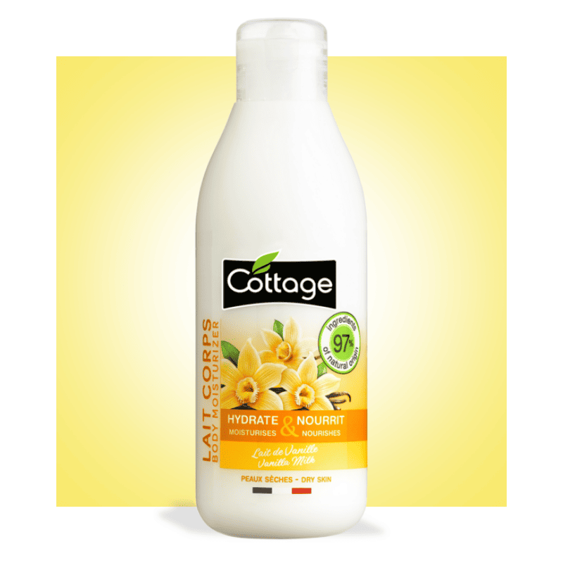 Lait hydratant vanille