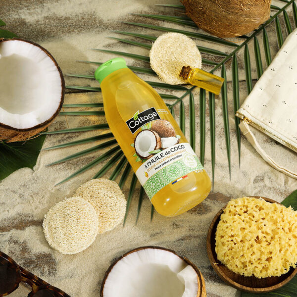 Mise en situation huile coco