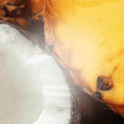 Pina y crema de coco